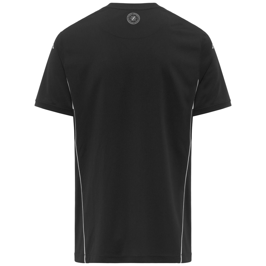Black and White Men's Active Game Jersey with Hydro-Way Protection main