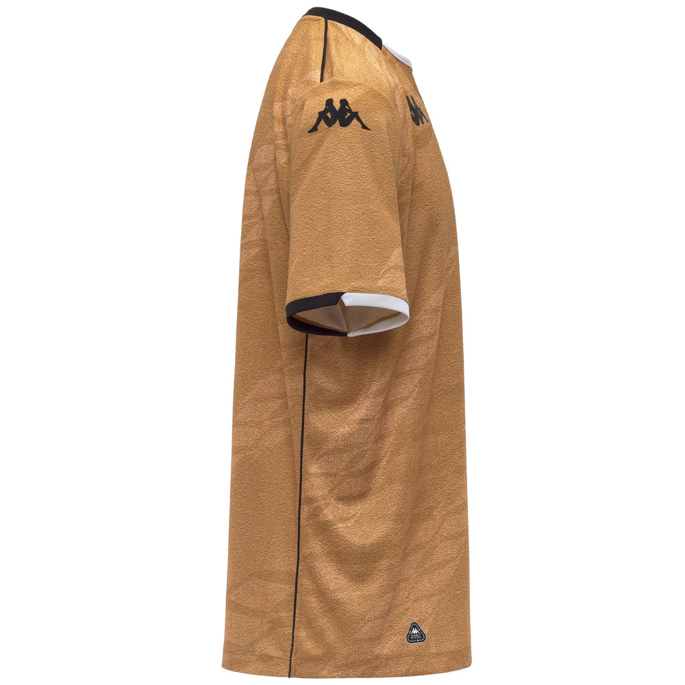 Maglia da gioco attiva in tessuto riciclato giallo da uomo 02