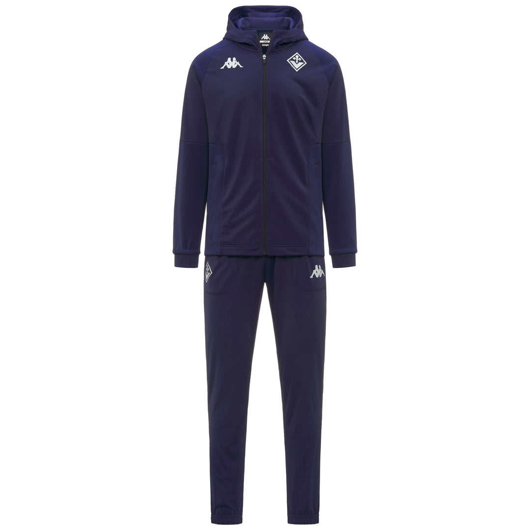 Survêtement de football ACF Fiorentina bleu pour homme, coupe ajustée, en tissu recyclé 01