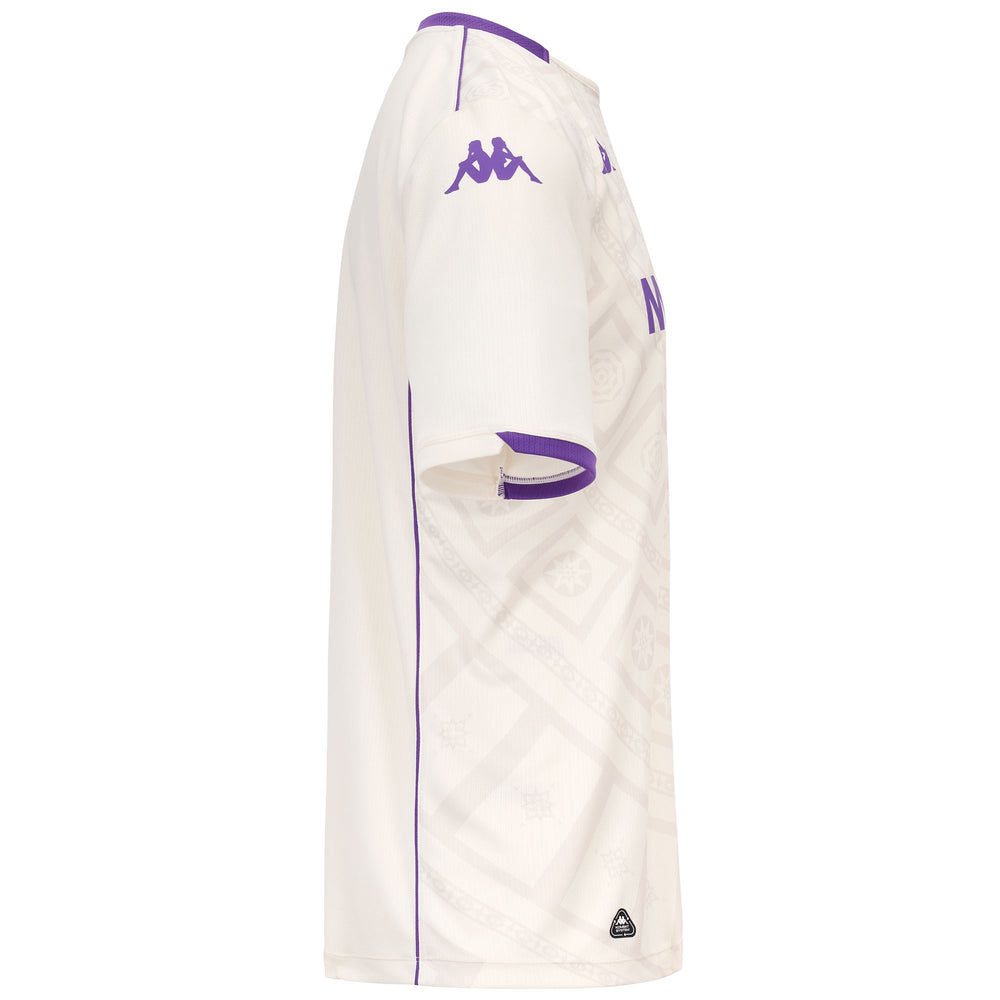 Men's White ACF Fiorentina Football Shirt 02