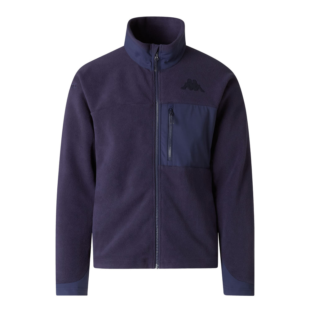 Blue Men's Slim Fit Functional Fleece Mid-Layer 02