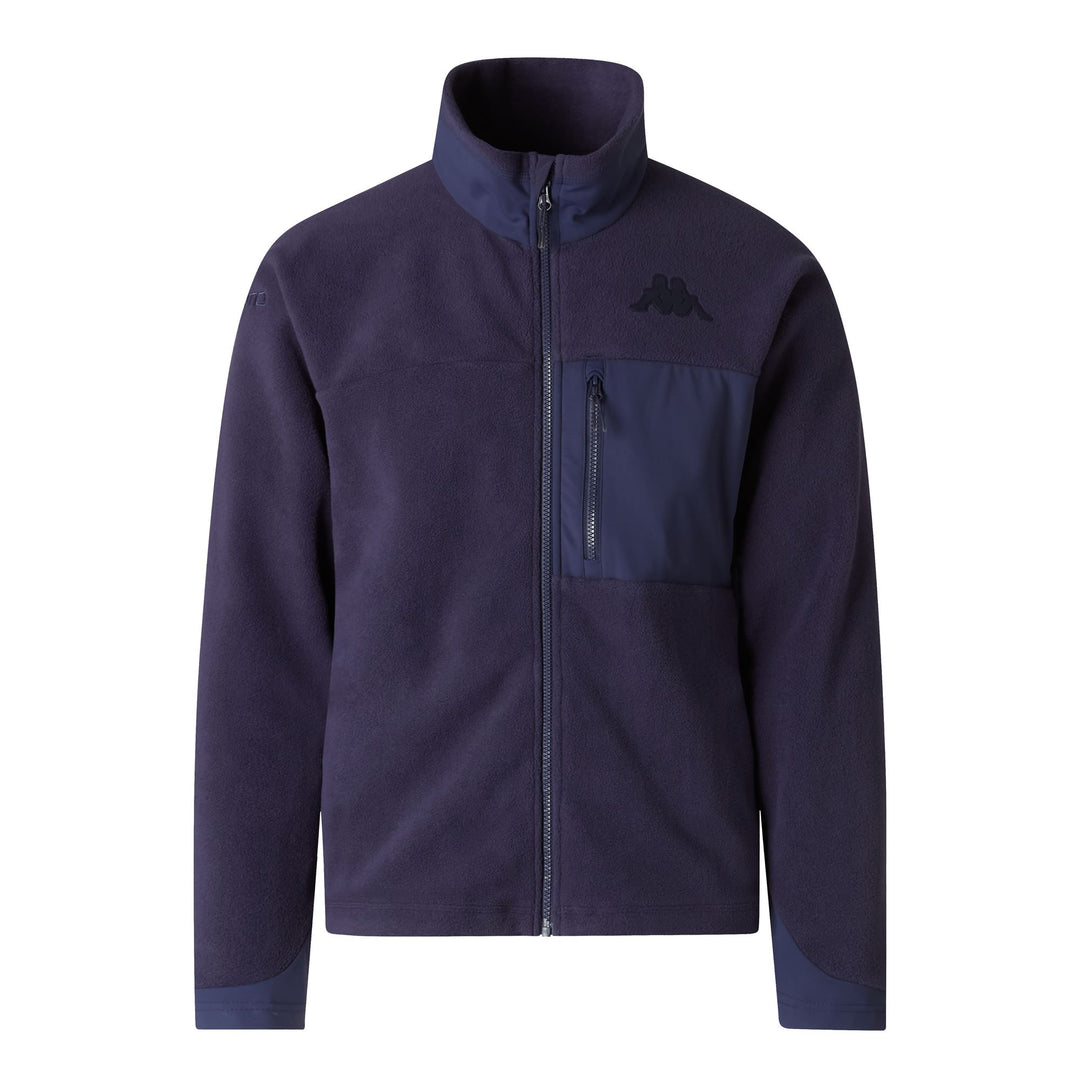 Blue Men's Slim Fit Functional Fleece Mid-Layer main