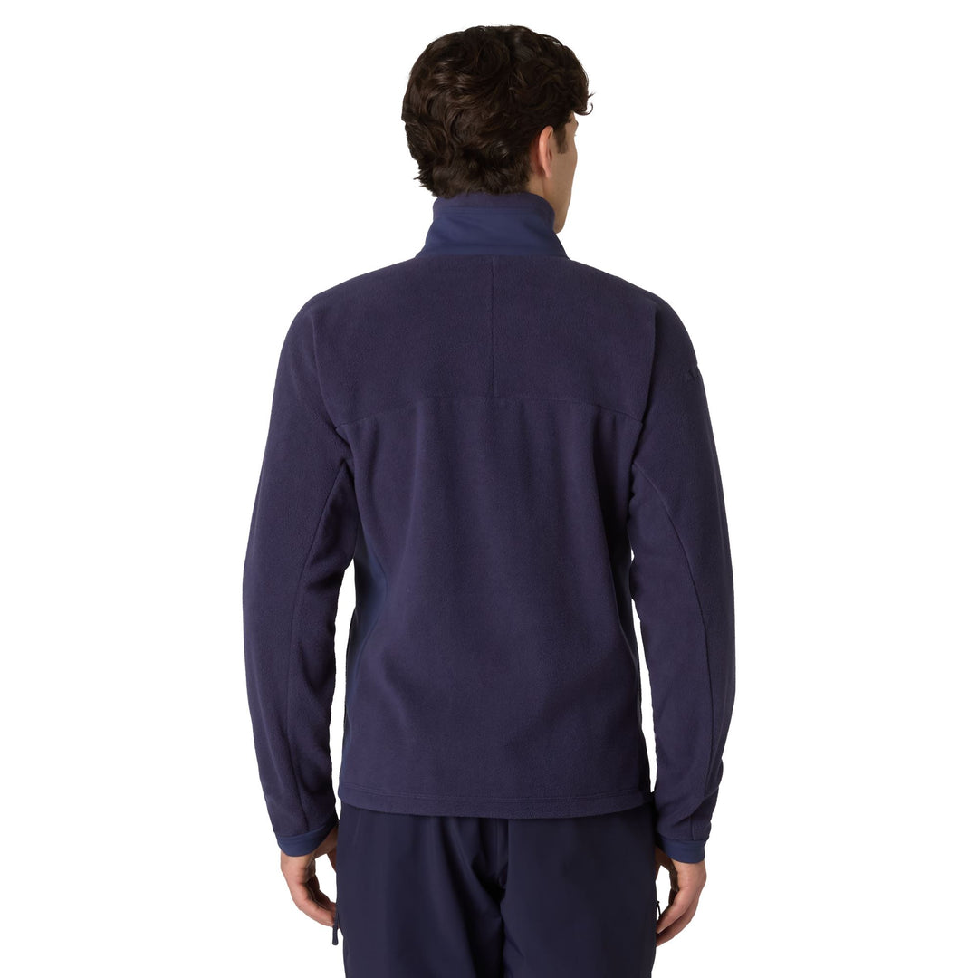 Blue Men's Slim Fit Functional Fleece Mid-Layer main