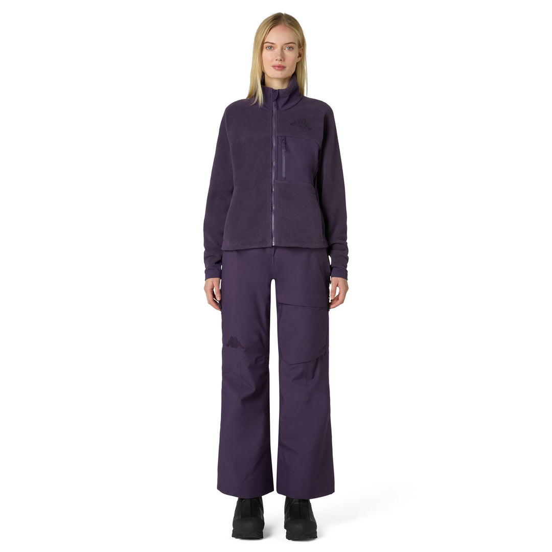 Violet Women's Slim Fit Functional Fleece with Stretch Inserts main