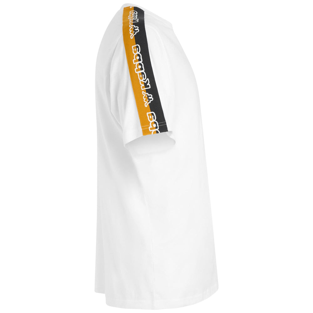 T-Shirt Jersey Sportiva Uomo Grigia Bianca con Nastro Logo 02