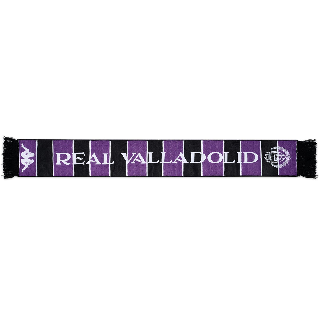 Black Unisex Real Valladolid Knitted Scarf 01