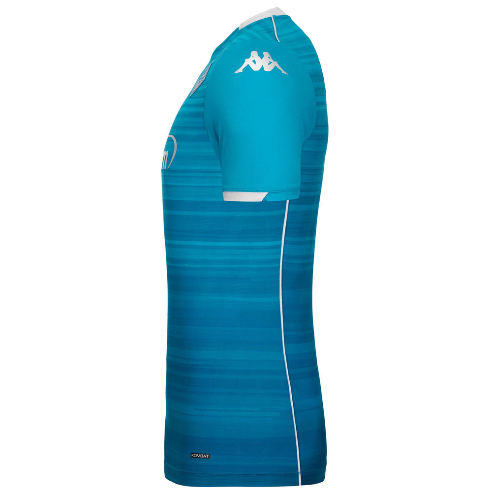 Turquoise green Men's Active Jersey with Slim Fit 02