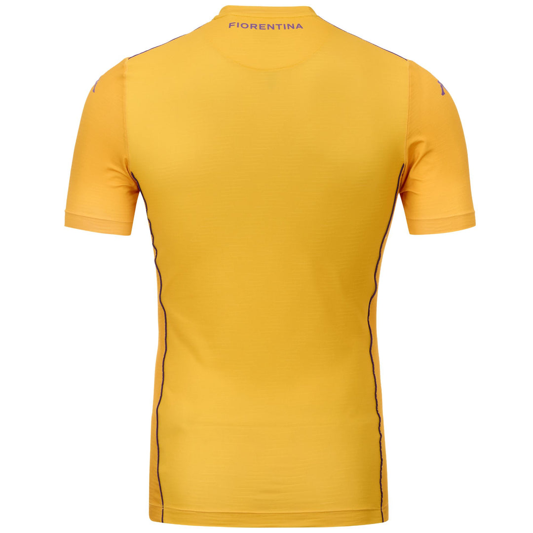 Camiseta de portero de fútbol amarilla ACF Fiorentina para hombre de corte entallado main