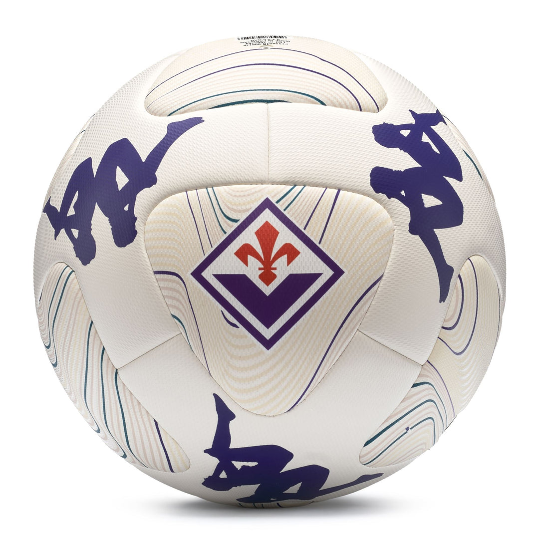 Pallone da calcio da allenamento unisex bianco con 14 pannelli 01