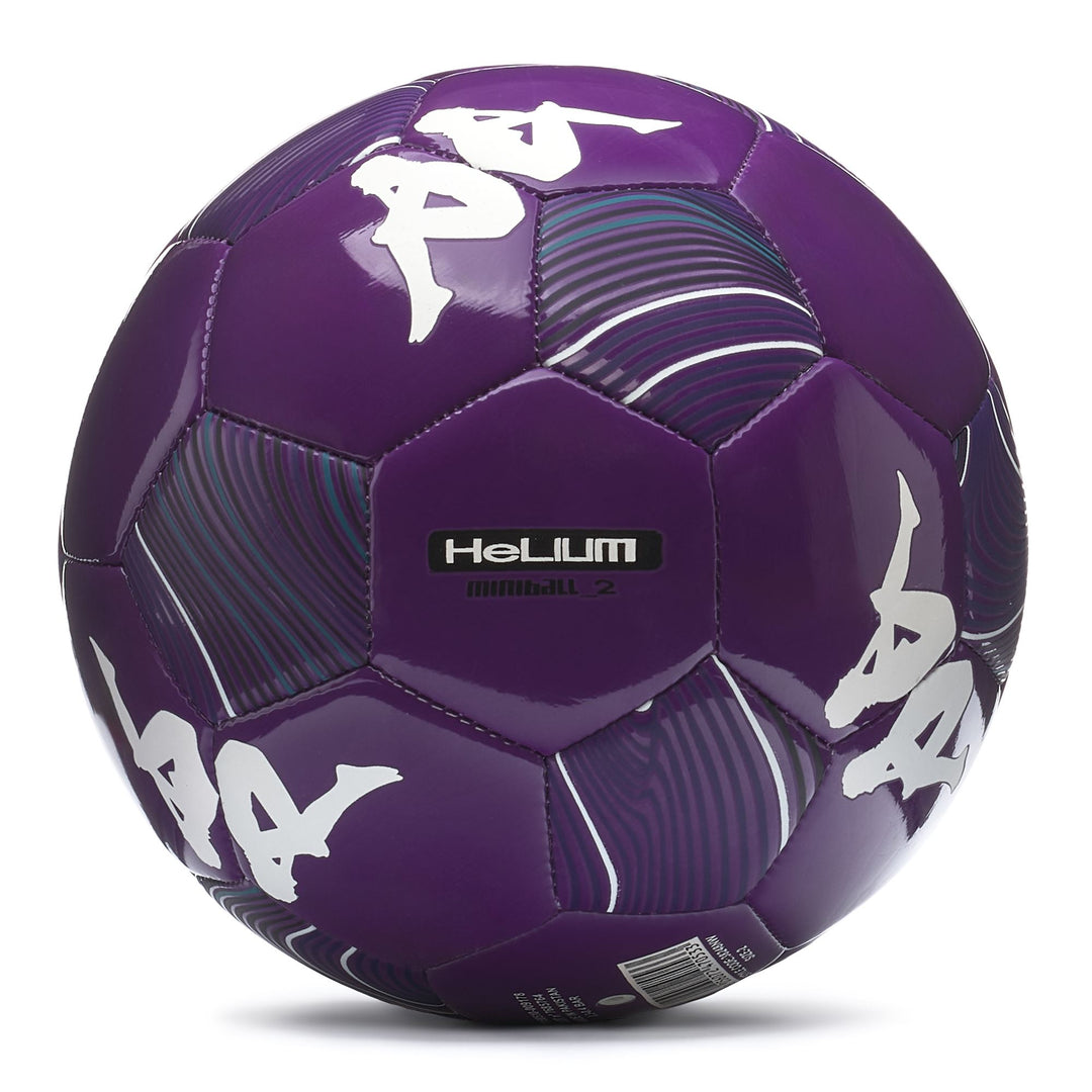 Violet unisex promotional miniball with team logos and 32 panels main