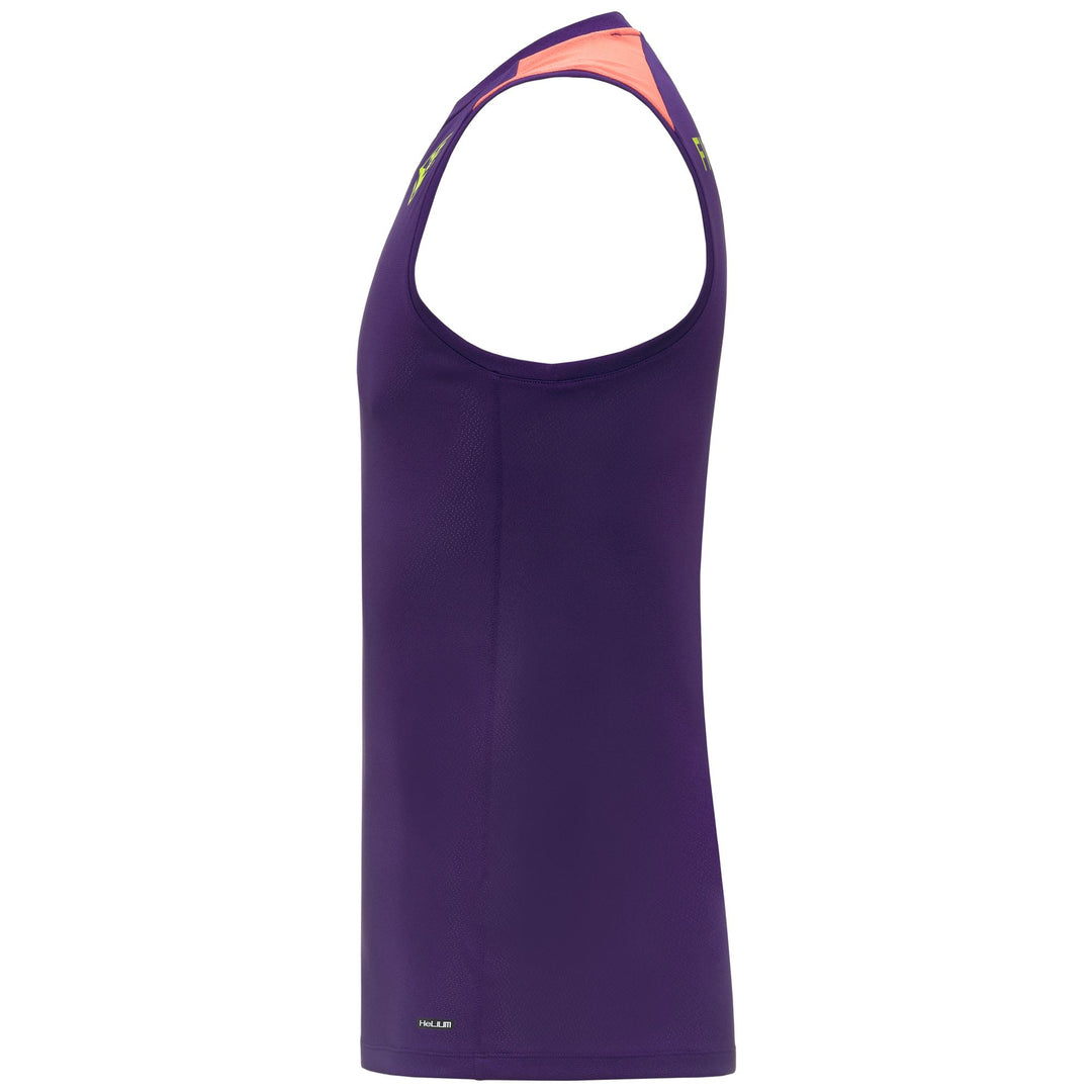 Camiseta de entrenamiento de fútbol ACF Fiorentina de corte entallado para hombre color violeta main