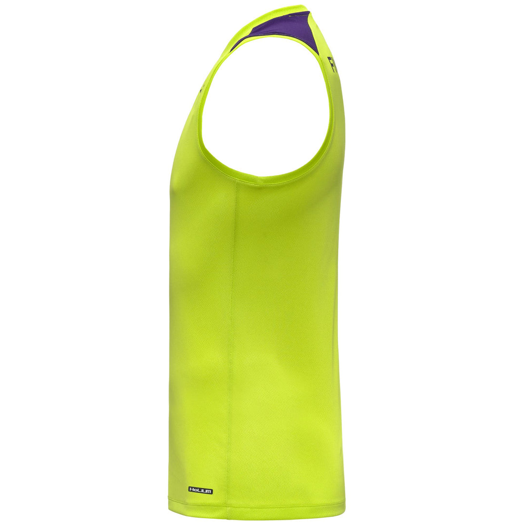 Camiseta de entrenamiento verde ácido para hombre con protección Hydro-Way main