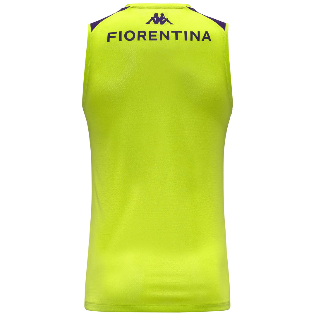 Camiseta de entrenamiento verde ácido para hombre con protección Hydro-Way main