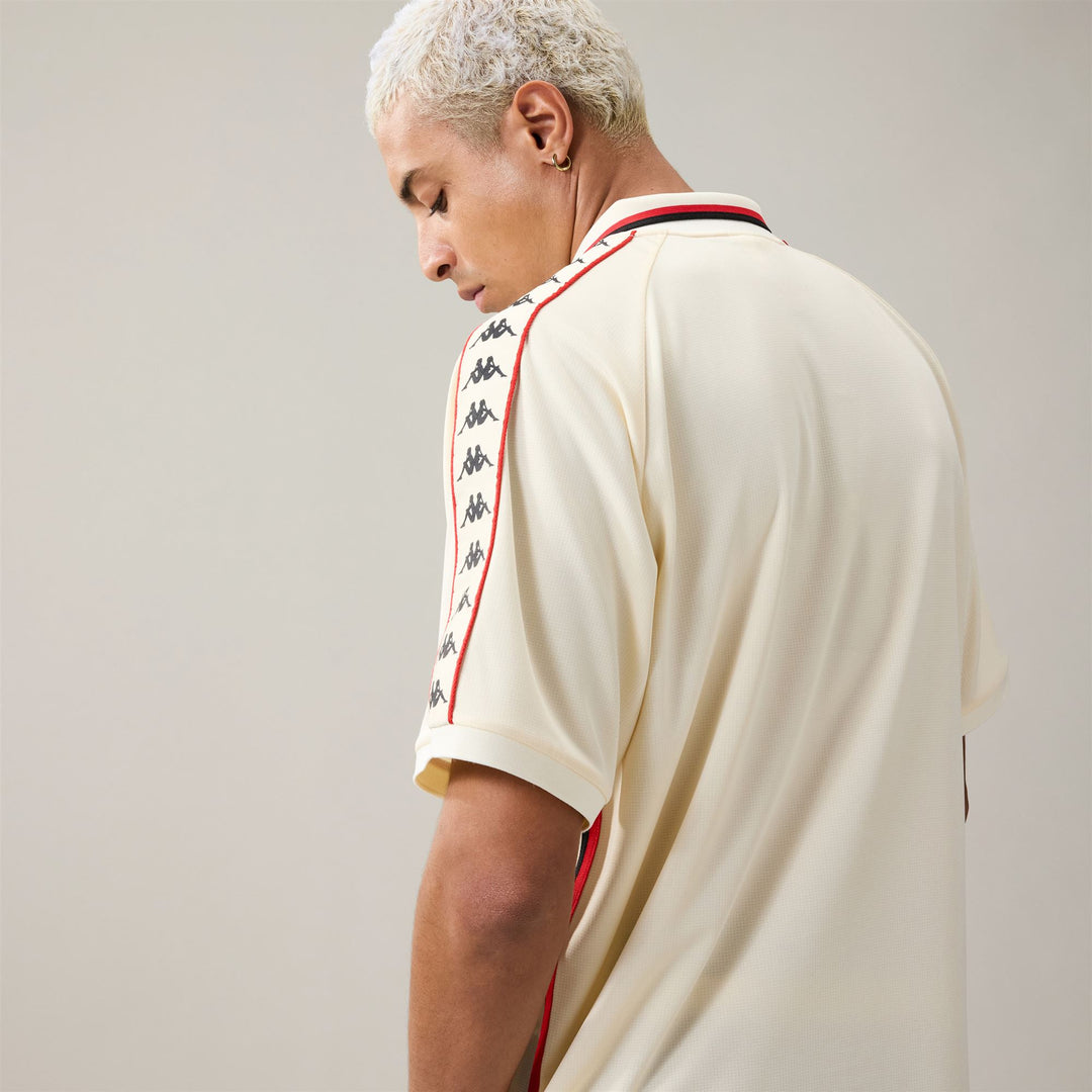 Beige Men's Sportswear Comfort Fit Polo Shirt main