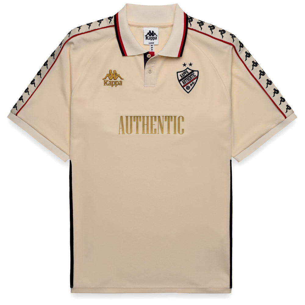 Beige Men's Sportswear Comfort Fit Polo Shirt 02