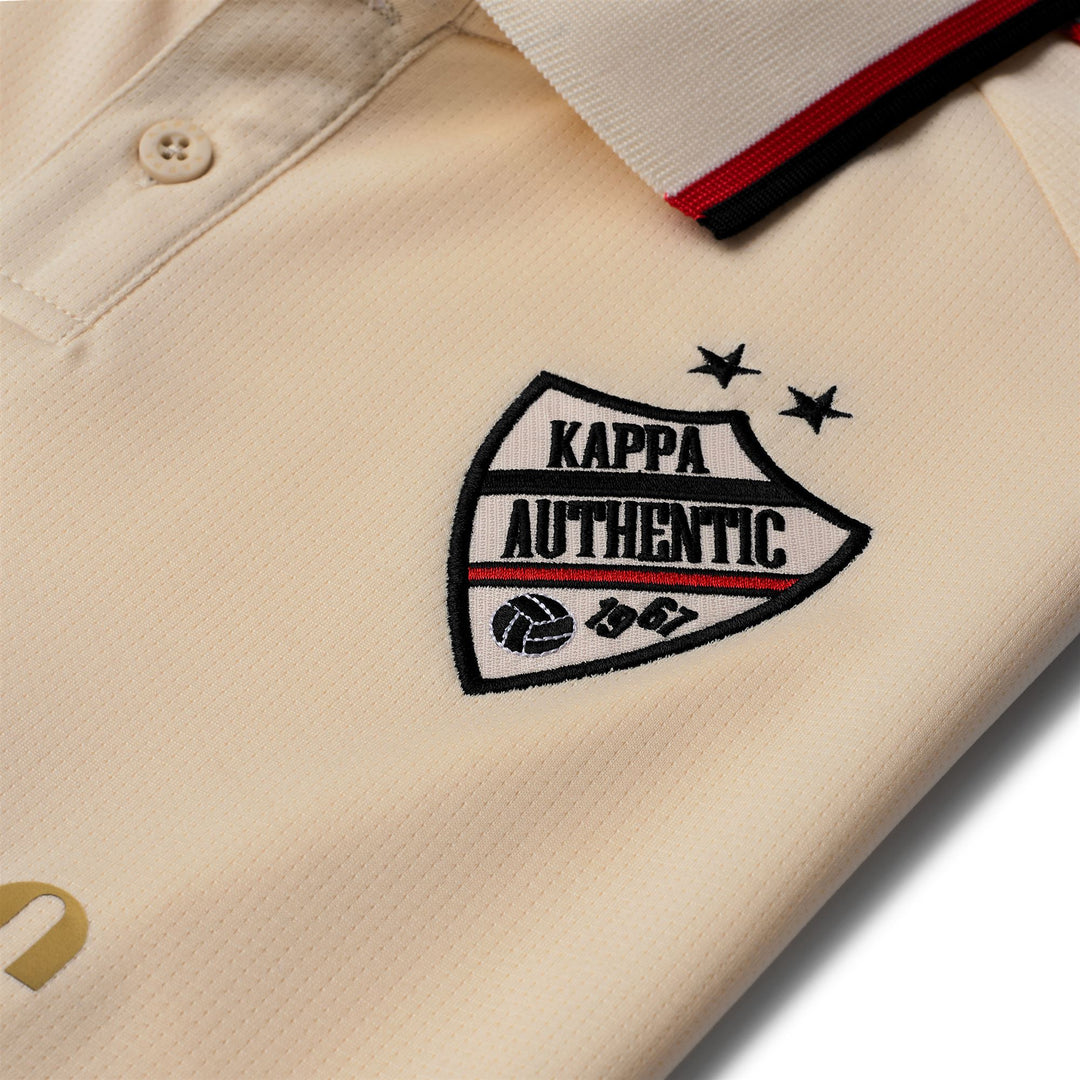 Polo beige pour homme, coupe confort, vêtements de sport main