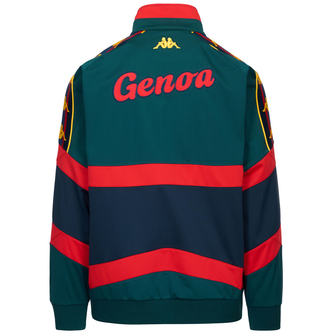 ANTEMI GENOA - Fleece - Giacca - Uomo - GREEN PETROL-RED BLAZE-BLUE DK-YELLOW DANDELION main