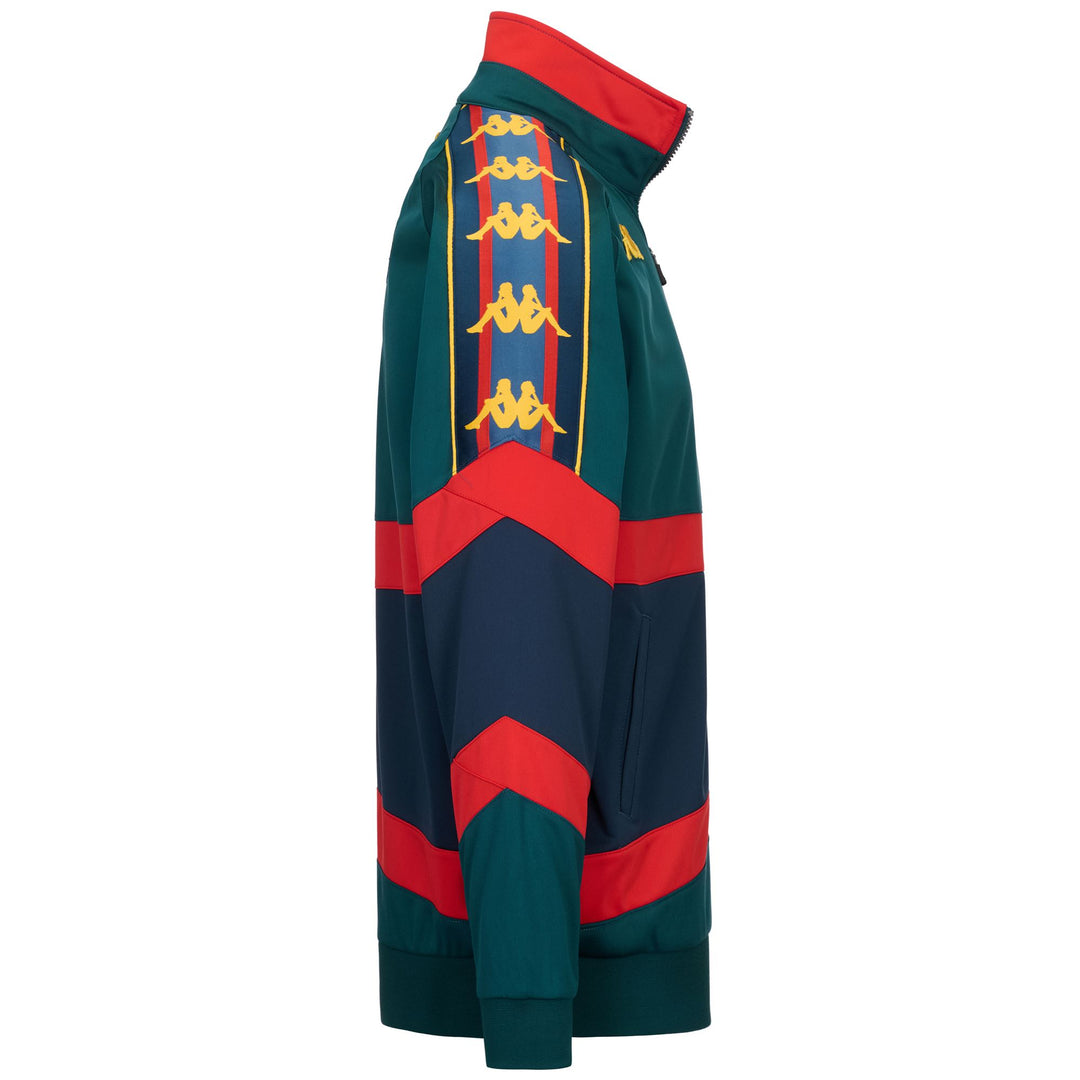 ANTEMI GENOA - Fleece - Giacca - Uomo - GREEN PETROL-RED BLAZE-BLUE DK-YELLOW DANDELION main