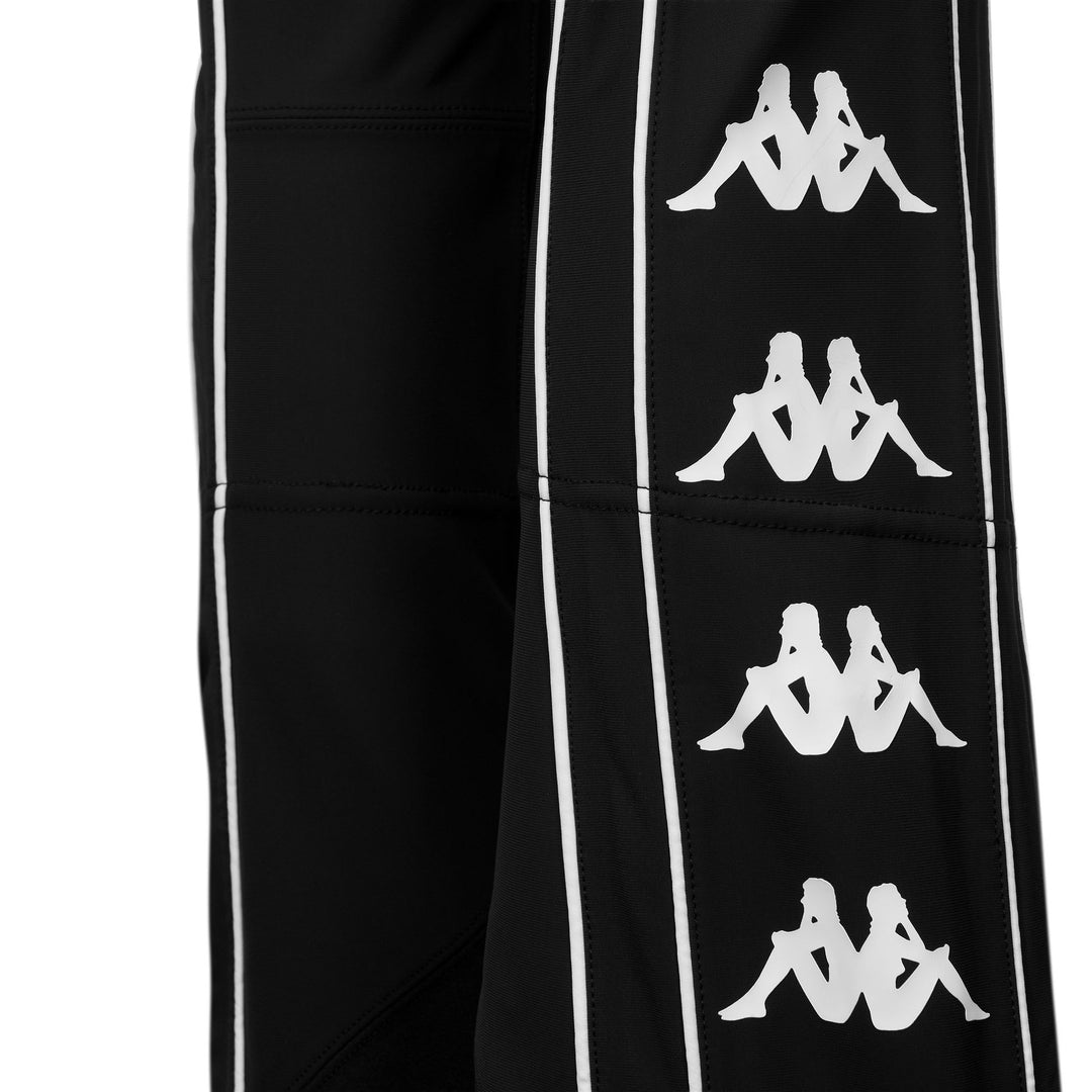 Black white Women's High-Waisted Ski Trousers with Waterproof Protection main