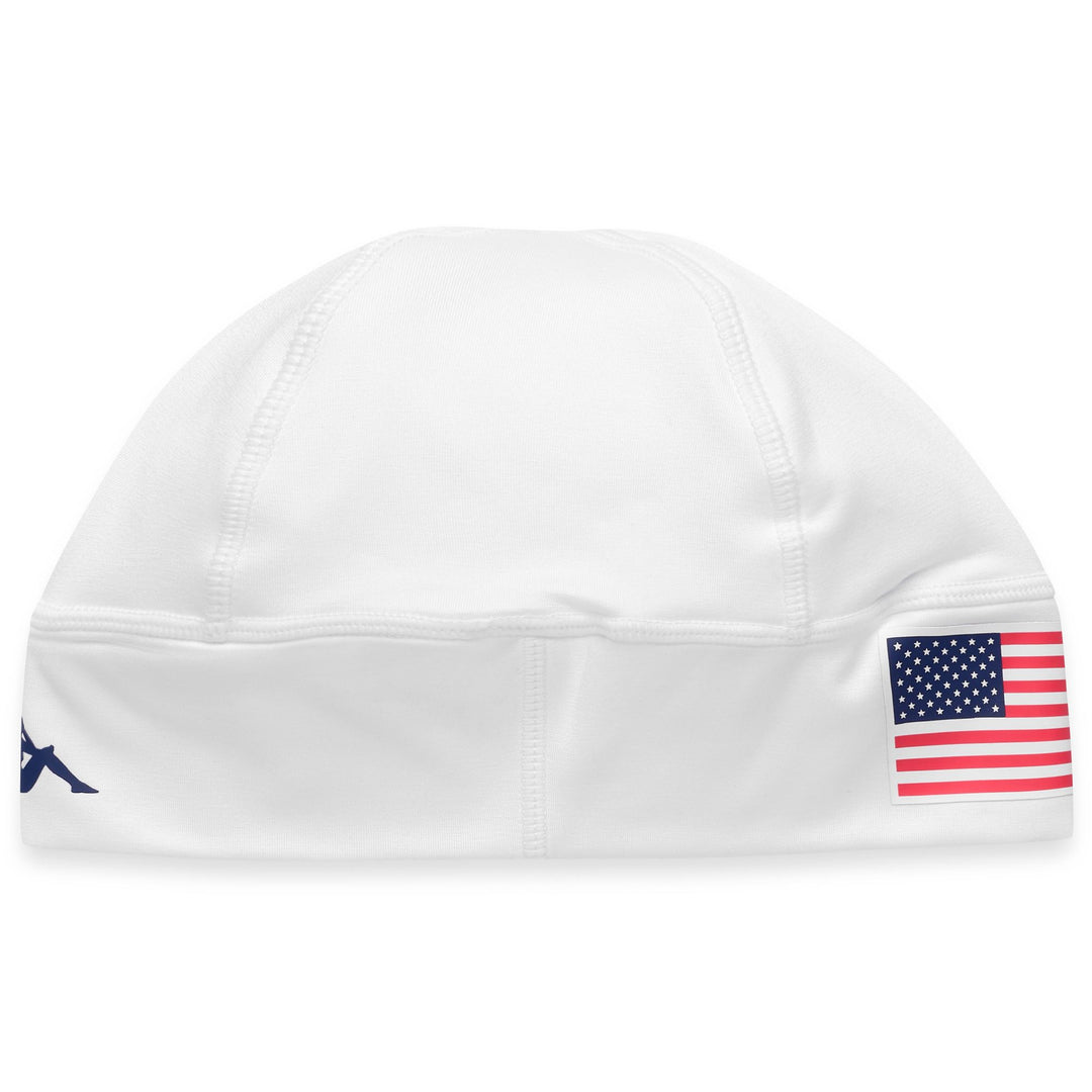 Bonnet fonctionnel blanc unisexe pour le ski nordique main