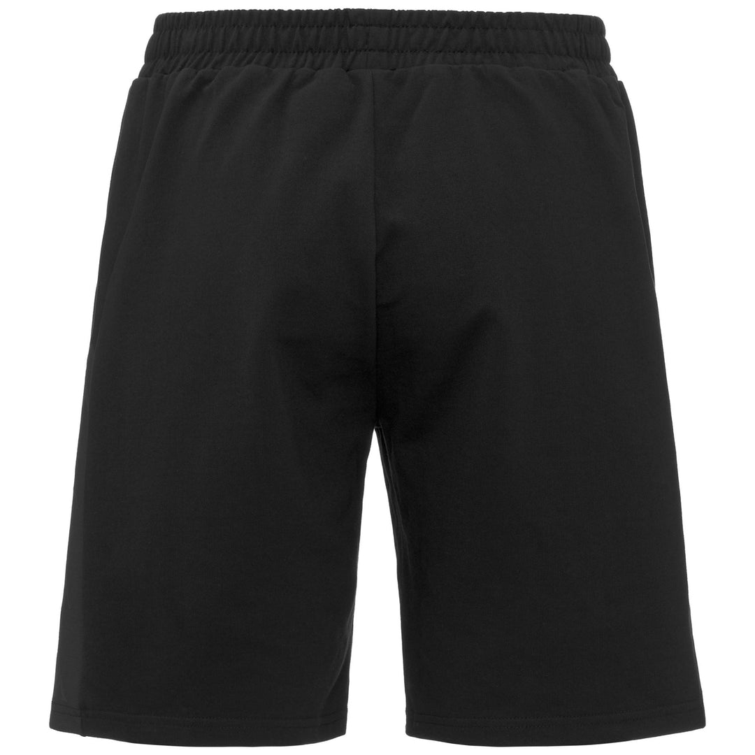 Black Men's Sportswear Shorts with Breathable Mesh Insert main