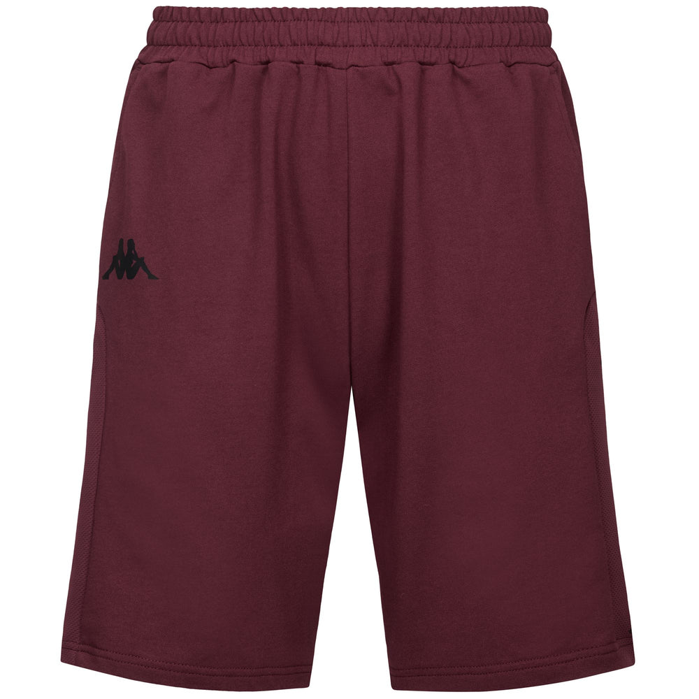 Red Men's Regular Fit Sport Shorts with Mesh Insert 02