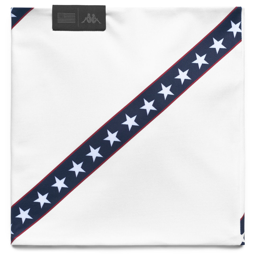 Grey unisex Warmneck Scarf with Technical Fabric and Omini Logo 01