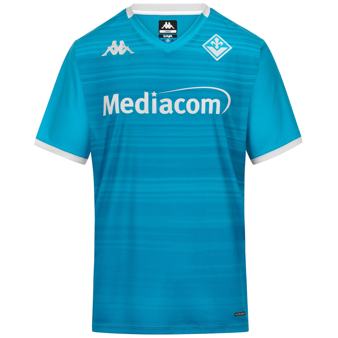 Maillot de football ACF Fiorentina bleu pour homme avec impression par sublimation 01