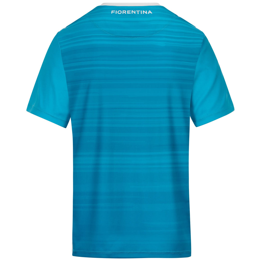 Camiseta deportiva Fiorentina para hombre en color verde turquesa main