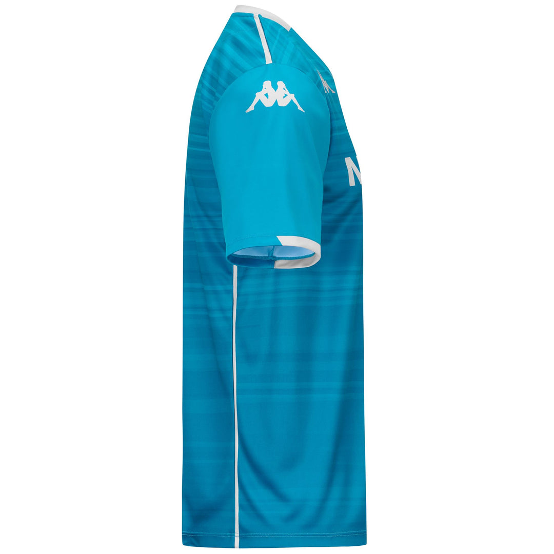 Maillot de football ACF Fiorentina bleu pour homme avec impression par sublimation main
