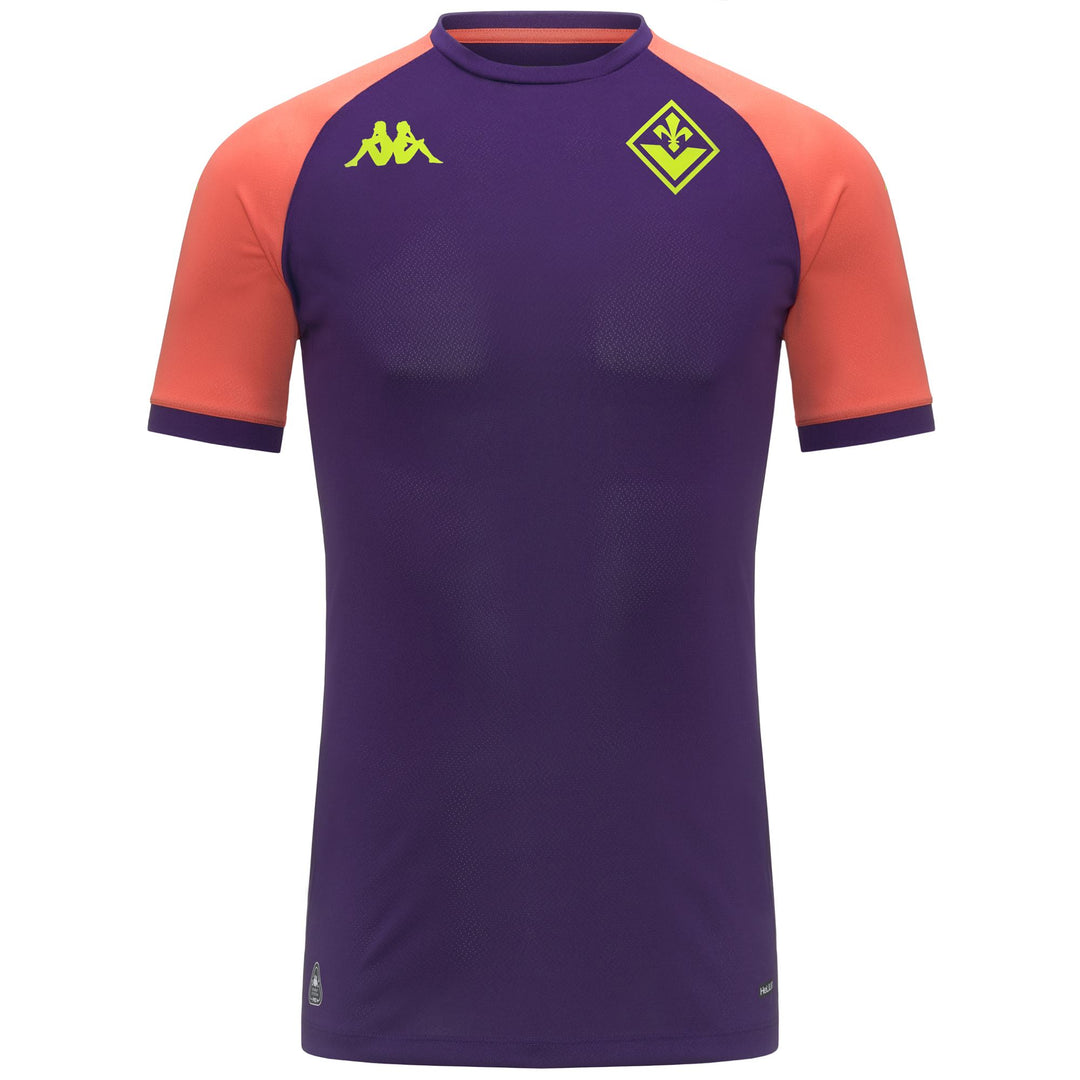 Men's Violet Slim Fit ACF Fiorentina Football Training Shirt main