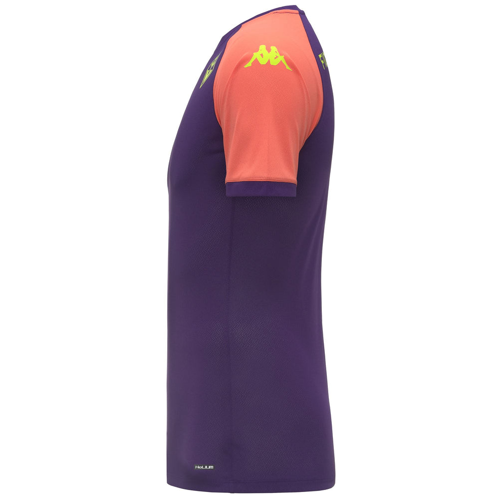 Camiseta ACF Fiorentina de entrenamiento de fútbol violeta con corte entallado para hombre 02