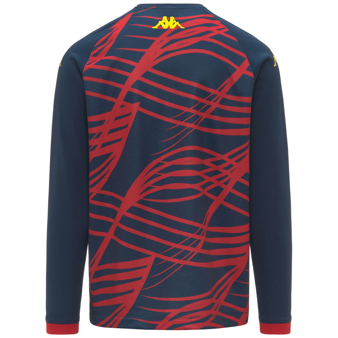 Blue Men's Genoa Football Training Sweatshirt in Slim Fit main