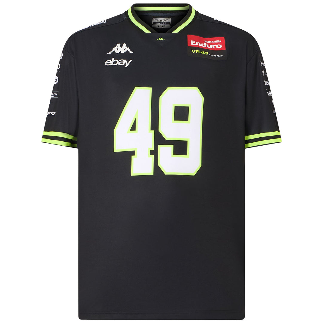 Black Neon Men's Motorcycling Active Jersey Shirt 01