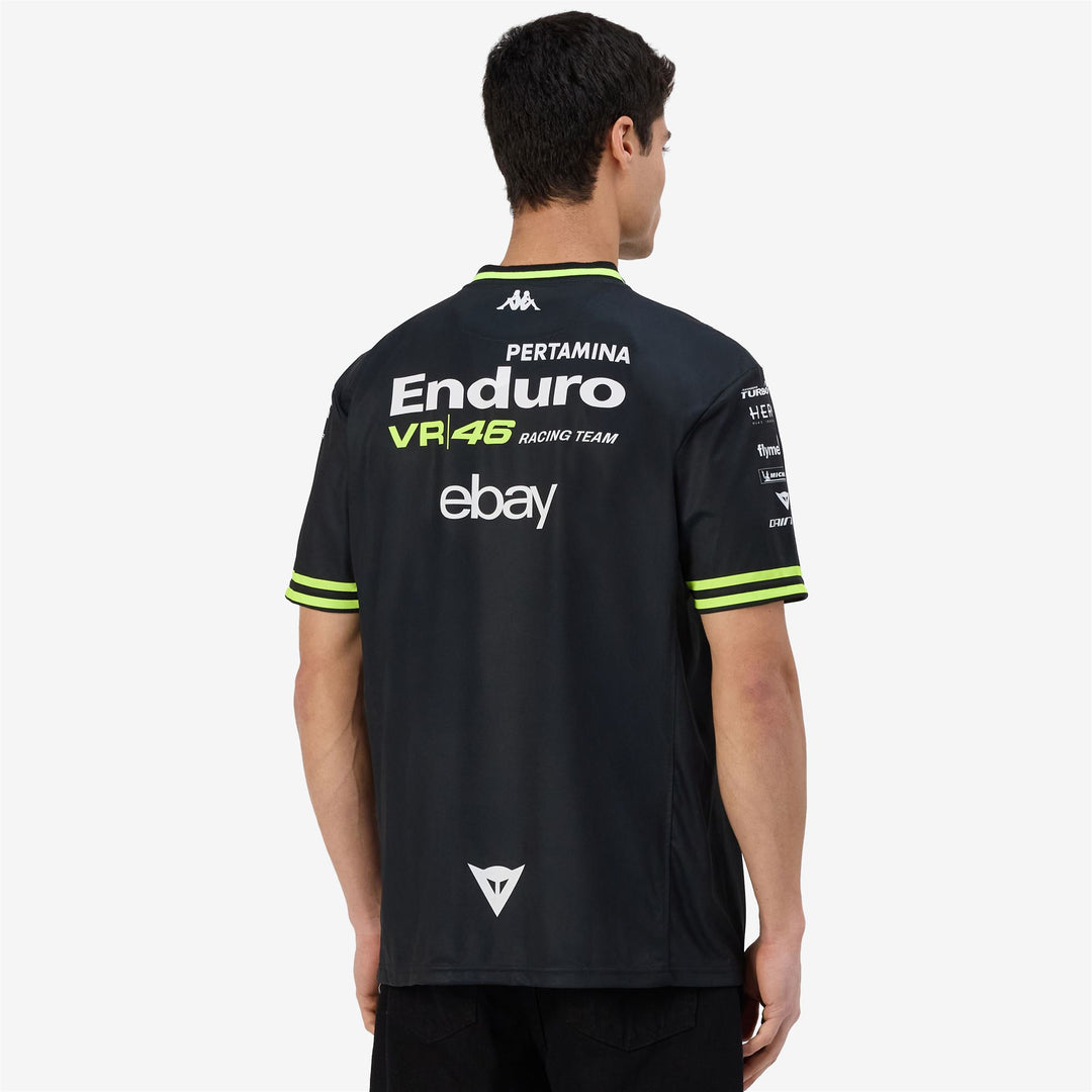 Black Neon Men's Motorcycling Active Jersey Shirt main