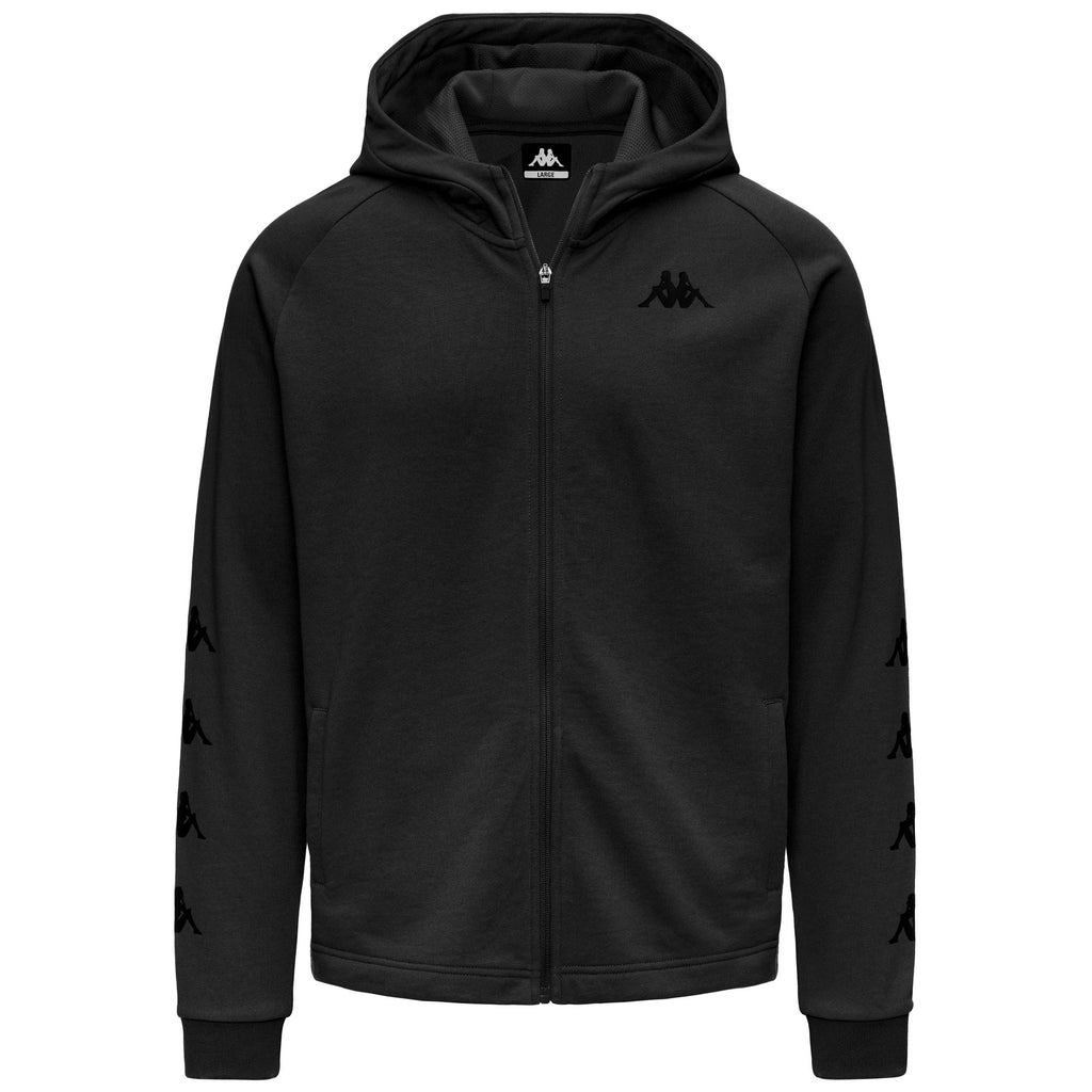 Fleece Man IGOJOSO Hoodie Full Zip Black