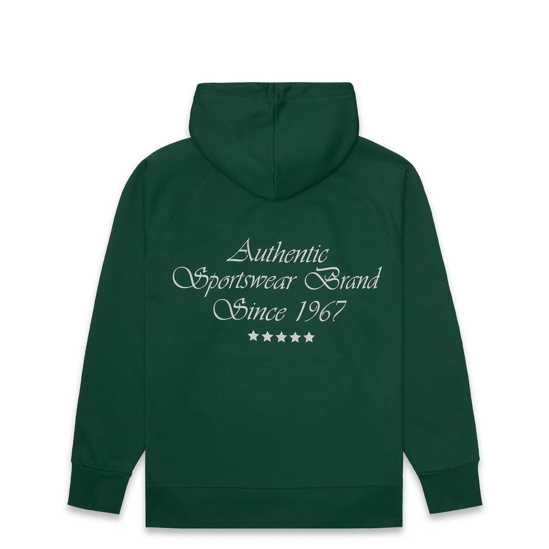AUTHENTIC  OCTANT - Fleece - Hoodie - Man - Green Jacket-White Natural main