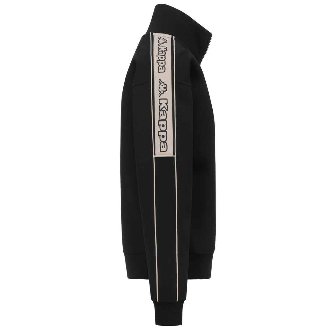 LOGO   TAPE IVORIUM - Pile - Giacca - Donna - Black-BEIGE CREAM main