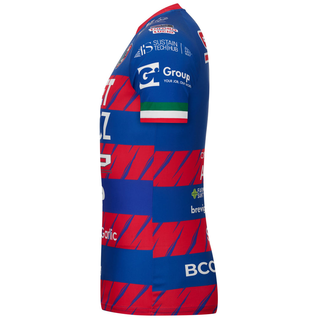 Cold blue Men's Slim Fit Football Game Jersey main