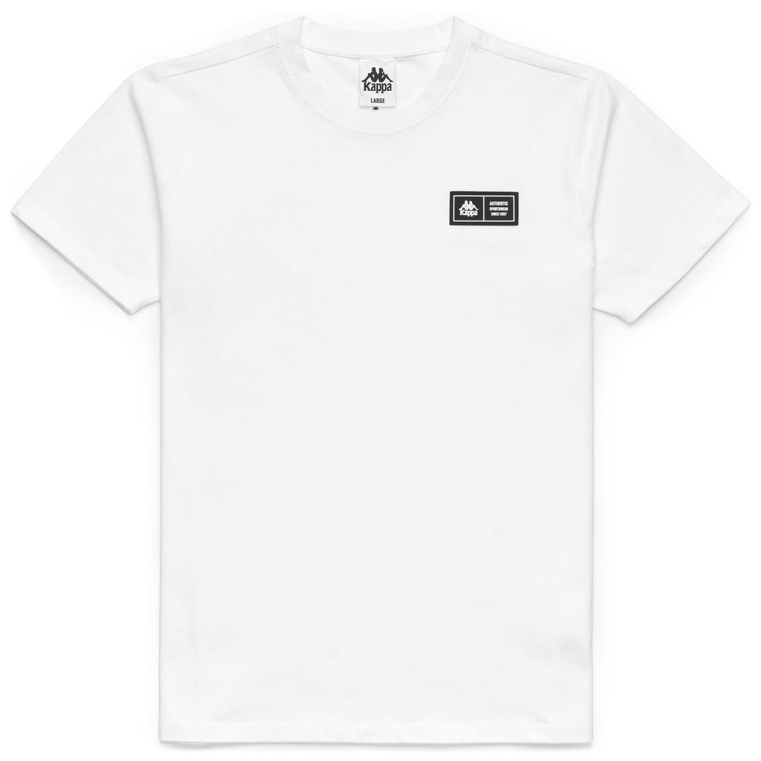T-shirt de sport blanc pour homme, coupe classique, en coton premium 01