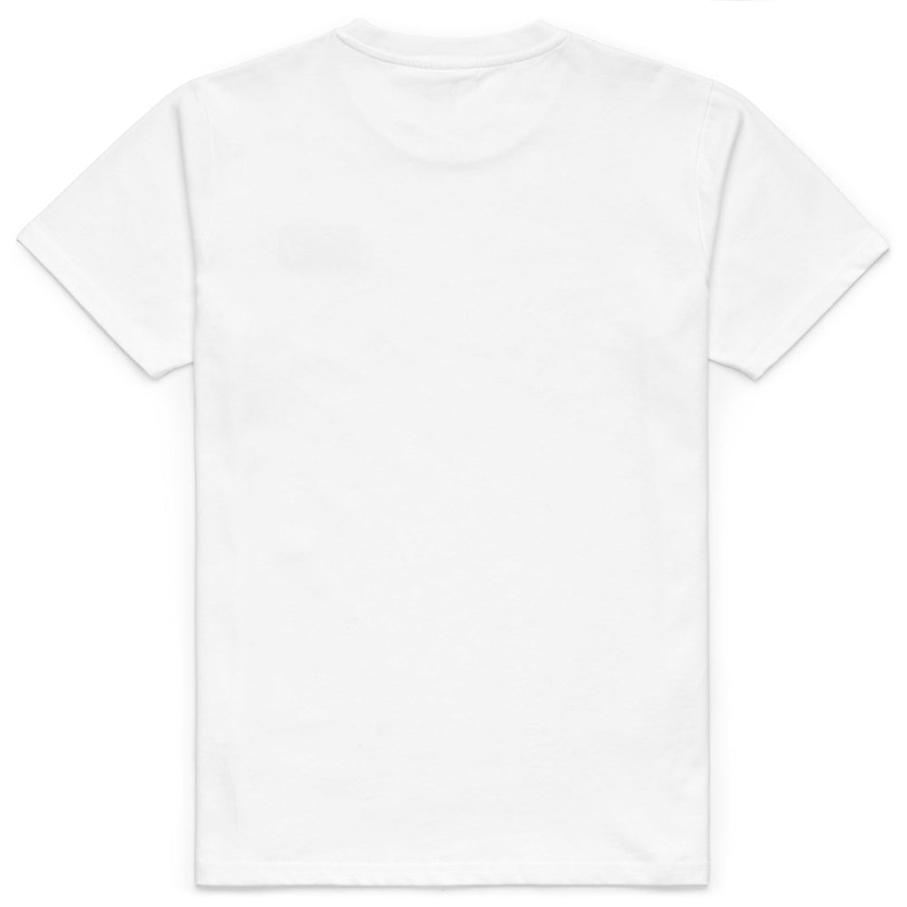 T-shirt sportiva da uomo bianca, vestibilità regolare, in cotone di alta qualità. 02