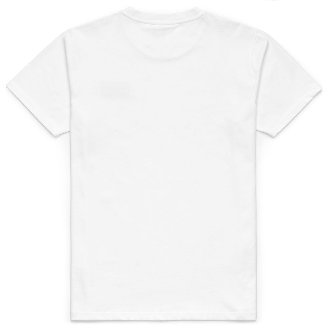 T-shirt sportiva da uomo bianca, vestibilità regolare, in cotone di alta qualità. main