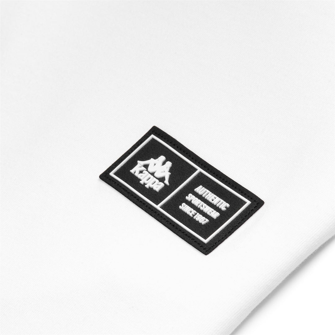 T-shirt sportiva da uomo bianca, vestibilità regolare, in cotone di alta qualità. main