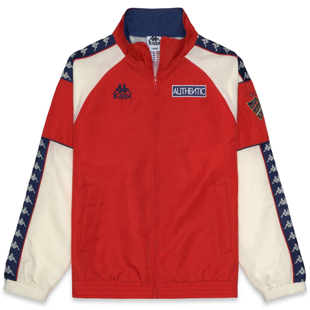 222 BANDA ONSTAR - Fleece - Jacket - Man - Red Md Coral-White Natural 02