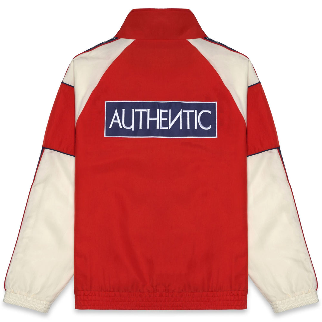 222 BANDA ONSTAR - Fleece - Jacket - Man - Red Md Coral-White Natural main