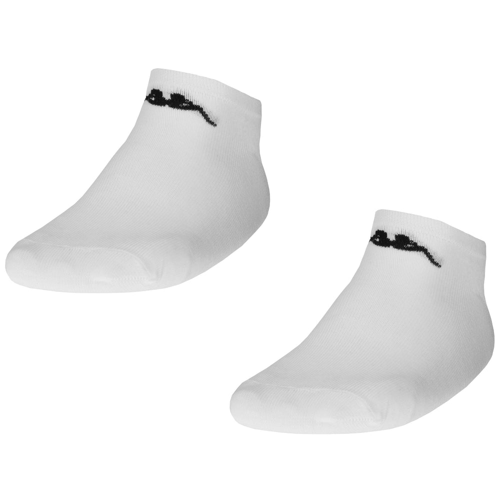 Grey White Men's Cotton Training Inliner Socks 2-Pack 02