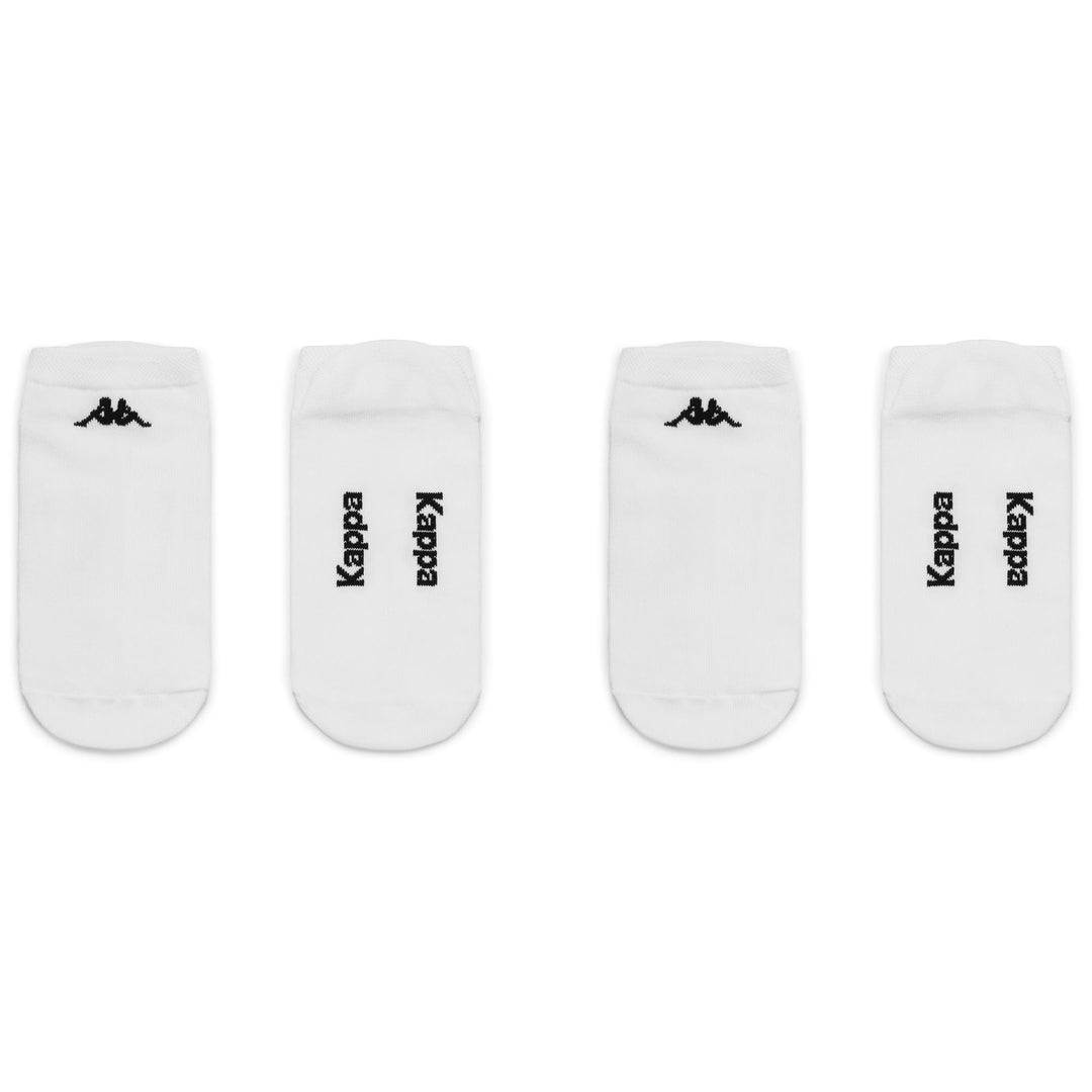 Grey White Men's Cotton Training Inliner Socks 2-Pack 01