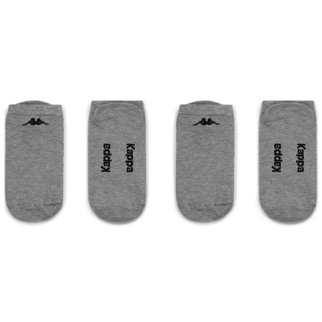 Light Grey Men's Training Inliner Socks 2-Pack 01