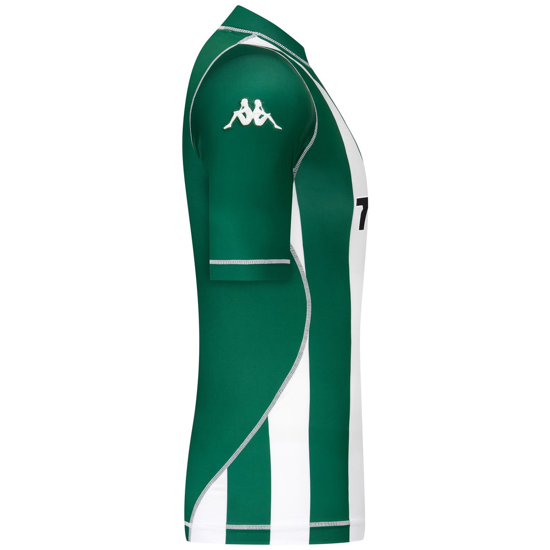 Maillot de football vert pour homme Red Star avec coupe hyper-élastique main
