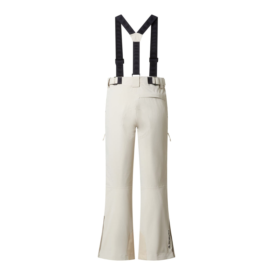 Beige Women's Slim Fit Waterproof Insulated Ski Pants main